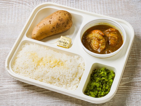 【ポテト付】帆立カレー