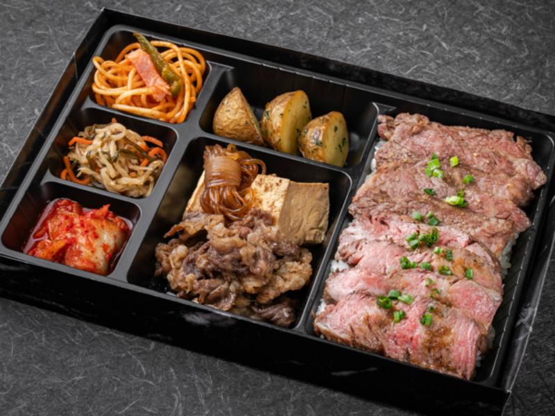 A4・A5ランク黒毛和牛肉三昧弁当