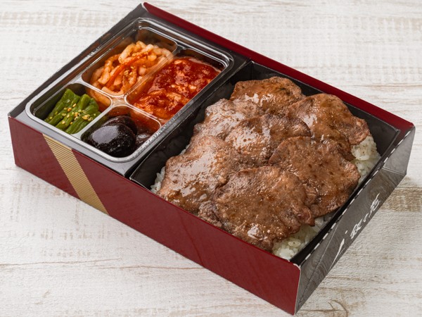 焼肉 叙々苑の上タン塩弁当 3,700円｜【お弁当デリ】お弁当の配達デリバリー